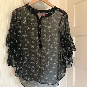 Vince Camuto floral blouse